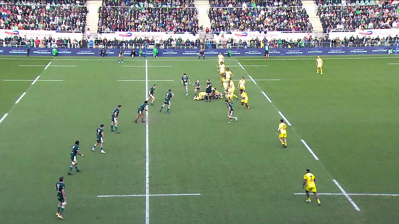 TOP 14 - Essai de Antoine HASTOY (SR) - Section Paloise - Stade Rochelais - Saison 2022:2023