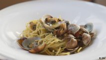 Especialidad de Venecia: espaguetis con almejas