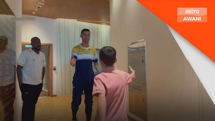 Mangsa Gempa | Ronaldo tunai impian kanak-kanak Syria