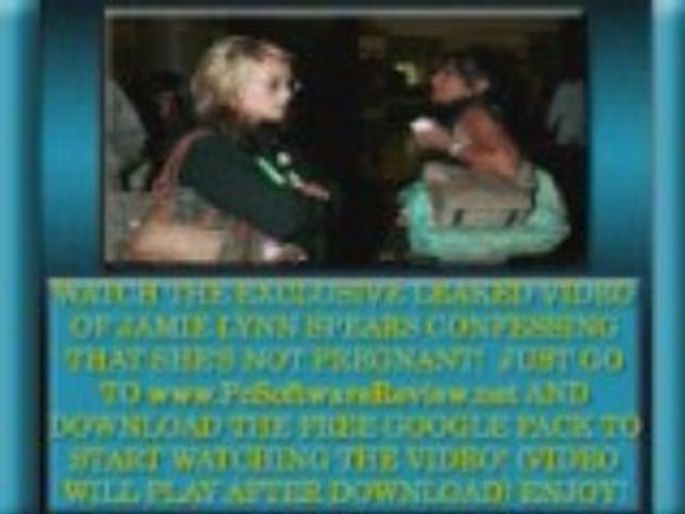 JAMIE LYNN SPEARS FAKED PREGNANCY