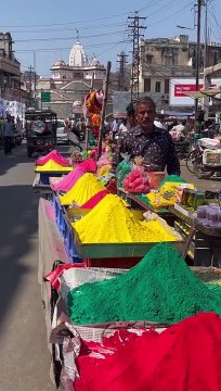 रंगोत्सव को लेकर उत्साह, पिचकारी, अबीर-गुलाल और हर्बल रंगों से सजे बाजार, देखे वीडियो