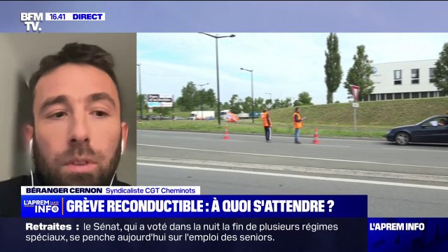 Grève: On a la volonté de poursuivre au-dela du 7 mars , affirme Béranger Cernon (CGT Cheminots)