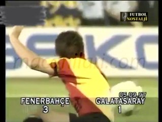 Fenerbahçe 3-1 Galatasaray 05.09.1997 - 1997-1998 Turkish 1st League Matchday 5