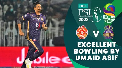 Excellent Bowling By Umaid Asif | Islamabad United vs Quetta Gladiators | Match 21 | HBL PSL 8 | MI2T