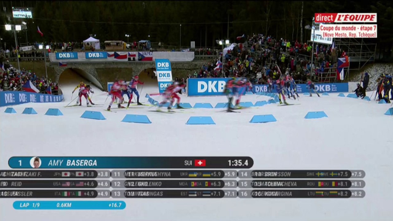 Le replay du relais mixte simple de Nove Mesto Biathlon CM Vidéo