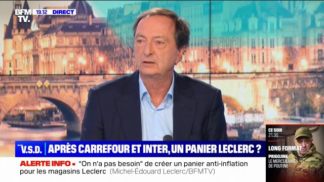 Michel-Édouard Leclerc: On n'a pas besoin de créer un panier anti-inflation à Leclerc