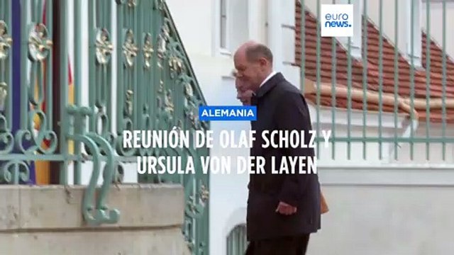 Las energías verdes centran el encuentro entre Scholz y von der Leyen