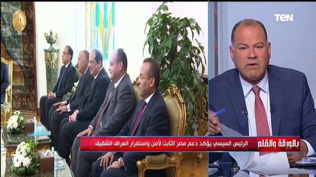 الديهي يكشف تفاصيل زيارة رئيس الوزراء العراقي لمصر ولقائه مع الرئيس السيسي ورئيس الوزراء