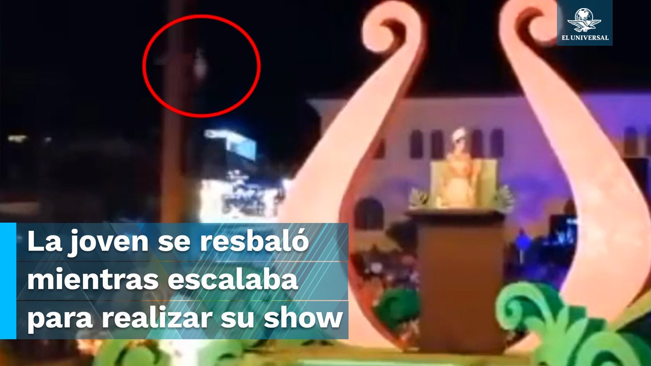 Joven voladora cae de 15 metros y muere durante la Feria de Huauchinango