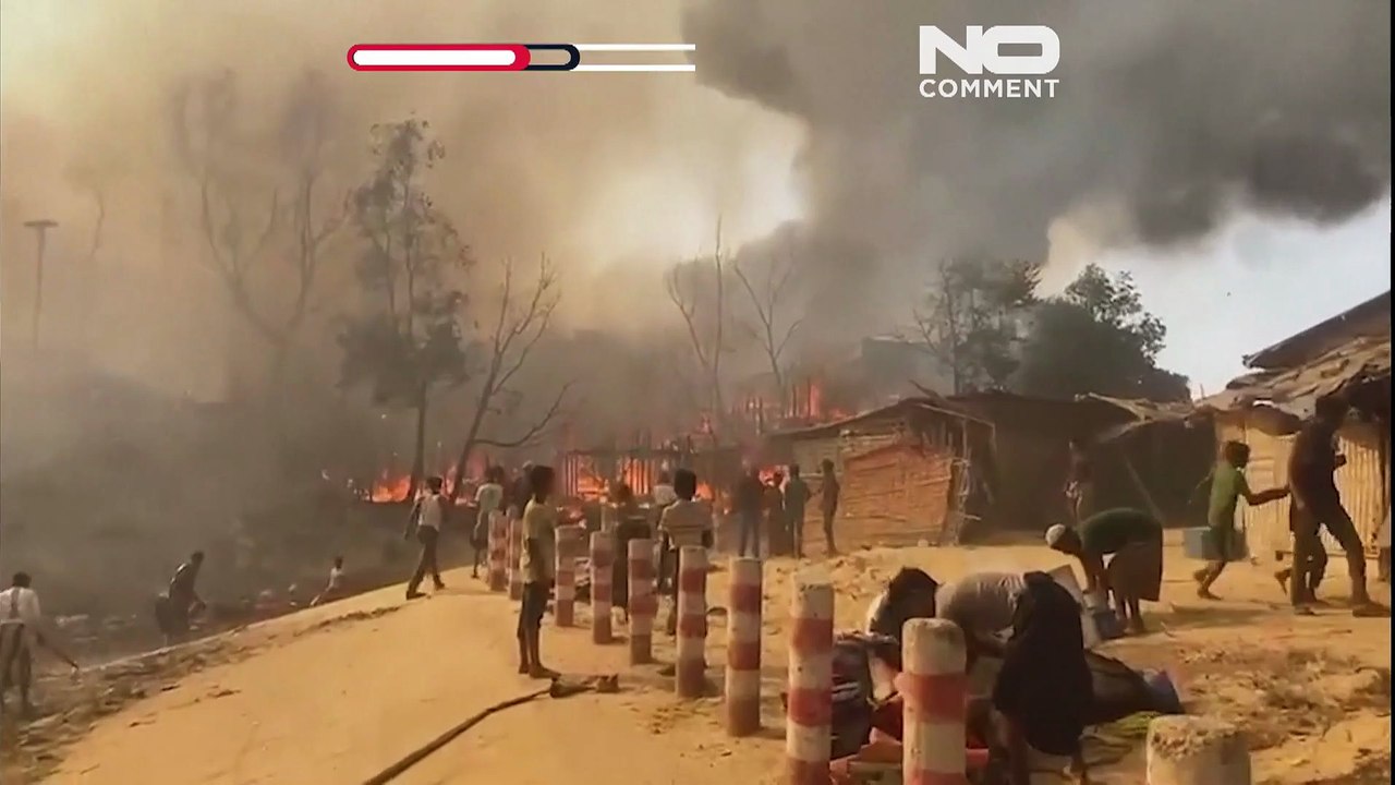 Bangladesh: Großbrand macht Tausende in Rohingya-Lager obdachlos