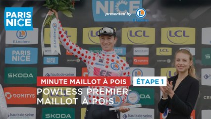 E.Leclerc Polka Dot Jersey Minute / Minute Maillot à Pois - Étape 1 / Stage 1 - #ParisNice 2023