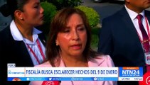 Dina Boluarte declarará ante la Fiscalía por investigación de muertes en las protestas en Perú