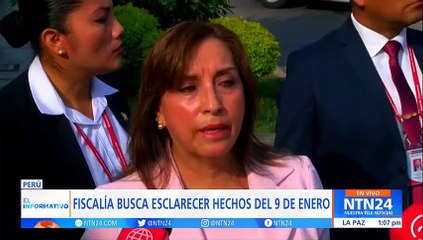 Télécharger la video: Dina Boluarte declarará ante la Fiscalía por investigación de muertes en las protestas en Perú