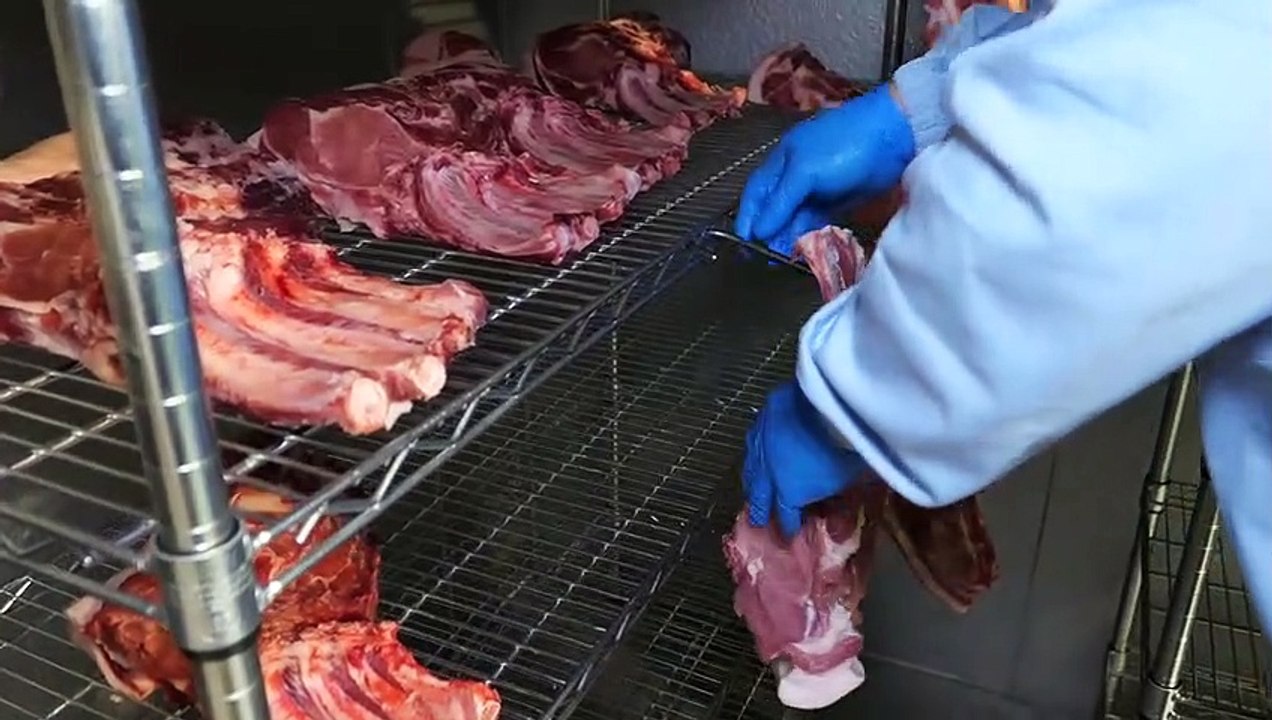 appetizing!! Amazing 30 days dry aged BBQ, Samgyeopsal - Korean street food