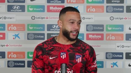 Atl. Madrid - Depay : ''Oui, je suis très heureux''
