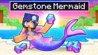 Playing Minecraft as a GEMSTONE MERMAID!