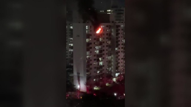 경북 포항 북구 아파트서 불...주민 29명 대피 / YTN