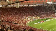 Torcidas fazem a festa antes da bola rolar no Maracanã