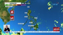 Malaking bahagi ng bansa, maayos na panahon ang mararanasan ngayong Lunes; Hanging #Amihan, apektado pa rin ang Luzon - Weather update today as of 6:15 a.m. (March 06, 2023)