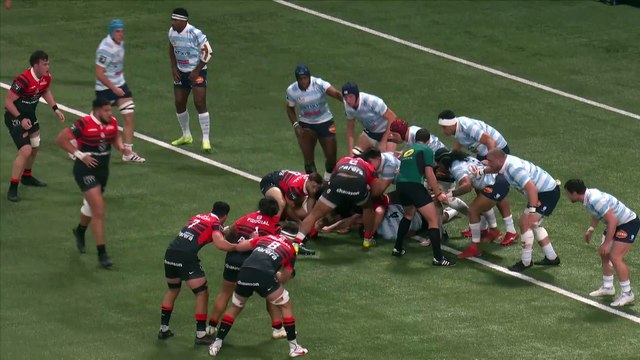 TOP 14 - Essai de Dimitri DELIBES (ST) - Racing 92 - Stade Toulousain - Saison 2022:2023