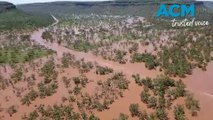 Floodwaters cut Victoria Highway, Northern Territory