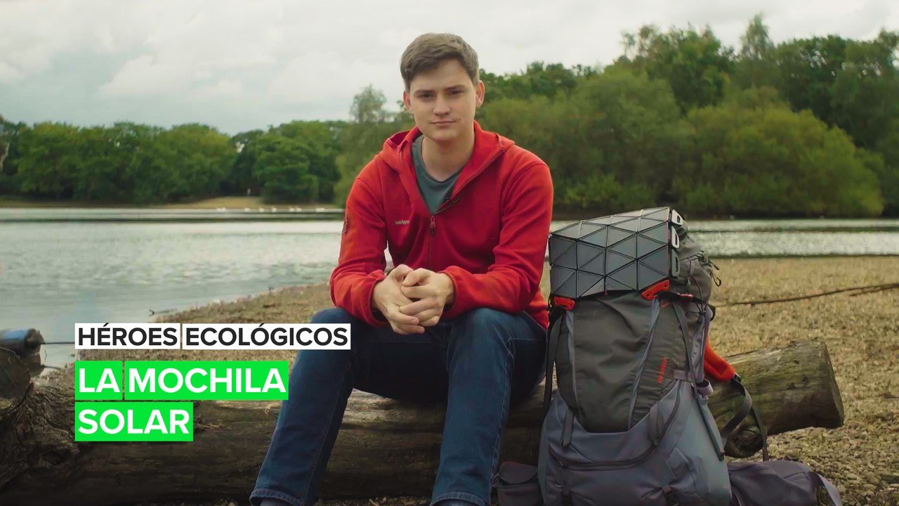 Héroes ecológicos: La mochila solar