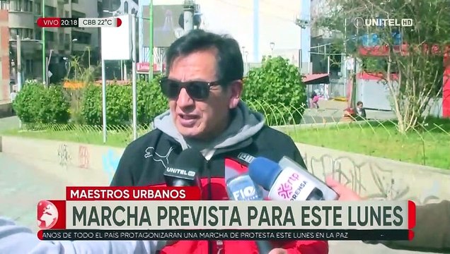 Delegaciones de maestros llegan a La Paz para activar una movilización en rechazo a la nueva malla curricular