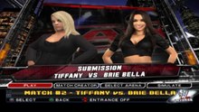 WWE SmackDown vs. Raw 2011 Tiffany vs Brie Bella