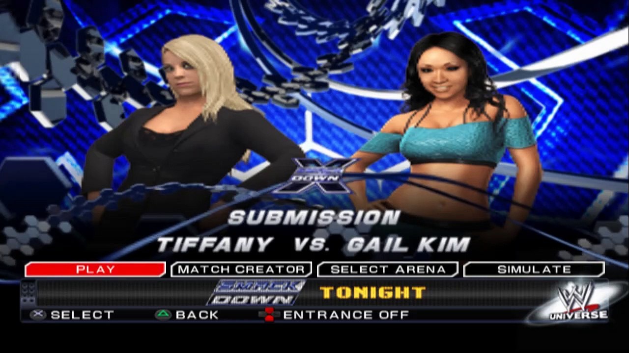 WWE SmackDown vs. Raw 2011 Tiffany vs Gail Kim