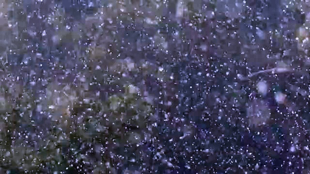 White snow storm background video,