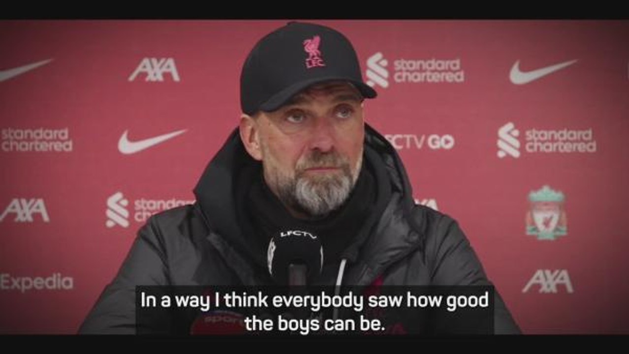 Liverpool 7-0 Manchester United - Klopp and Ten Hag react