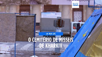 O cemitério de mísseis que guarda provas para a justiça internacional