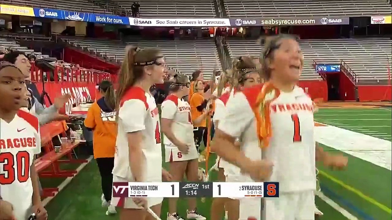 Highlights Syracuse vs Virginia Tech (Women's College Lacrosse 2023) video Dailymotion