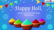 Happy Holi 2023 Greetings: WhatsApp Messages, Wishes & Images To Celebrate the Festival of Colours