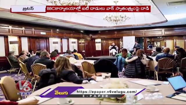 Rahul Gandhi Speaks To Indian Journalists in London , Fires On Modi Policies _ V6 News