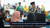 Ratusan Calon Jemaah Haji Asal Blora Urus Pembuatan Paspor