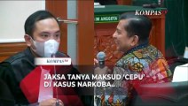 Saat Jaksa Tanya Saksi Ahli Maksud 'Cepu' di Sidang Kasus Narkoba Teddy Minahasa