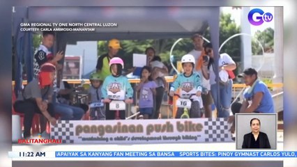 Push bike race, swak na sport para sa mga bata | BT