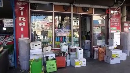 Enkaz altındaki zirai ilaçlarla ilgili uyarı yaptı