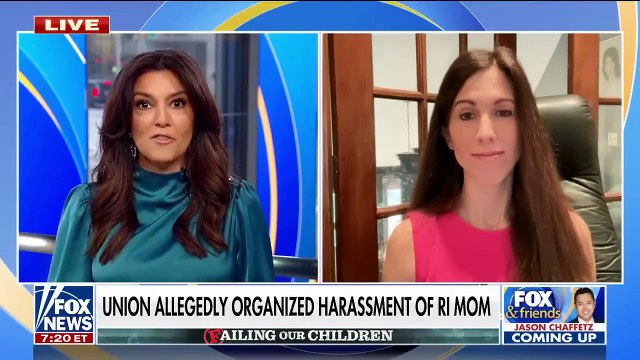 Rhode Island mom allegedly harassed by teachers' union fights back