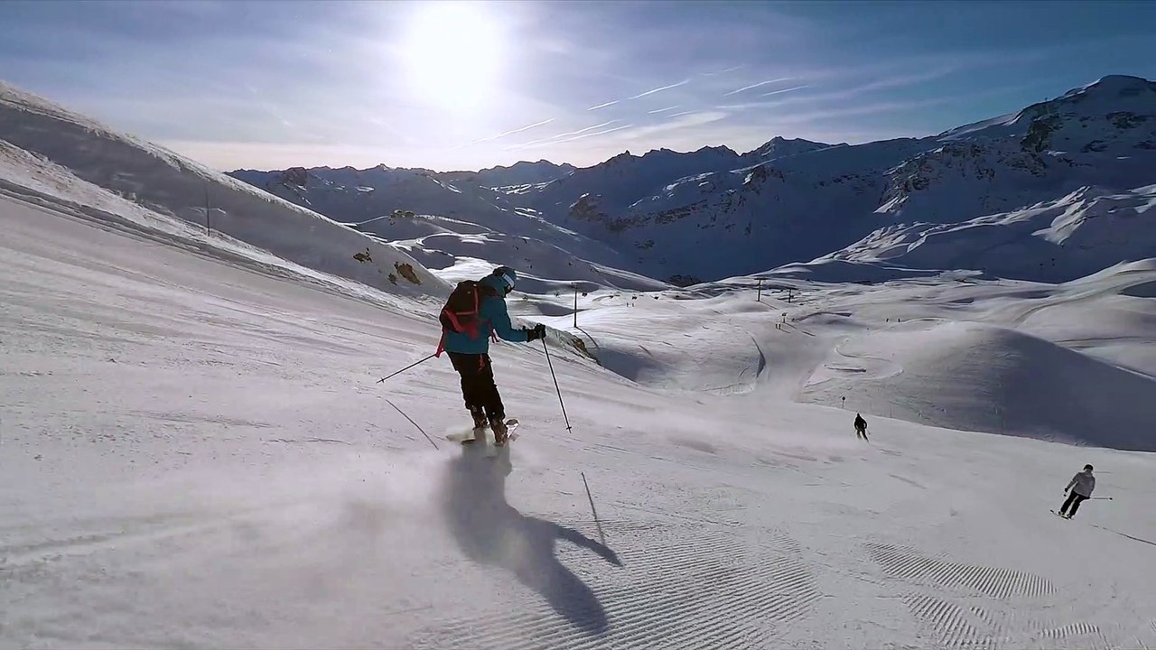 Skiing video HK