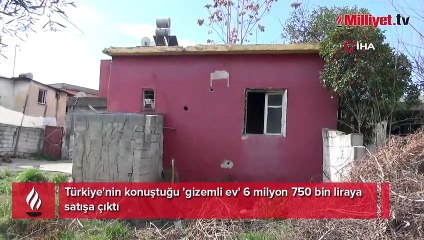 Türkiye'nin konuştuğu 'gizemli ev' 6 milyon 750 bin liraya satışa çıktı!