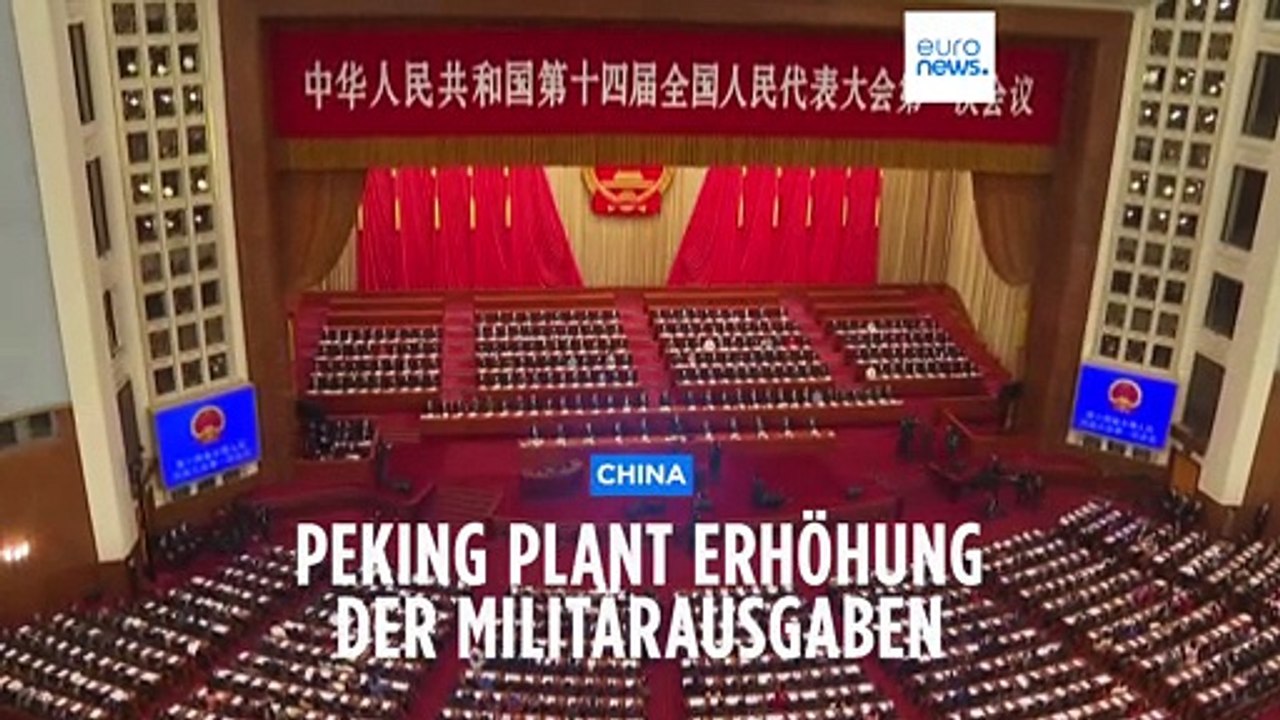 China erhöht seine Militärausgaben um 7,2 %