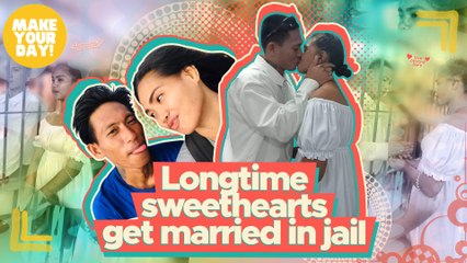 Longtime sweethearts get married in jail | Make Your Day