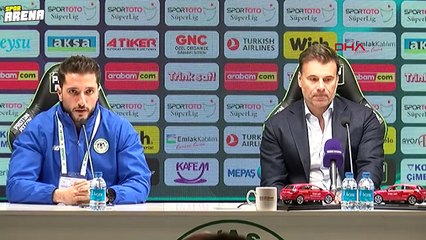 Konyaspor teknik direktörü Aleksandar Stanojevic'ten istifa sorusuna yanıt