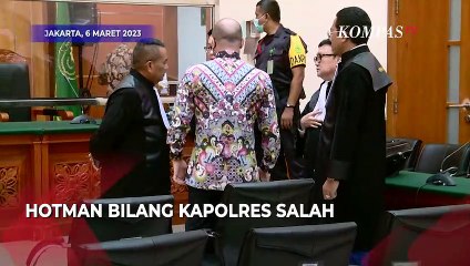 Hakim Kembali Tegur Hotman Paris di Sidang Teddy Minahasa