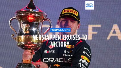 Formula One: Max Verstappen cruises to victory in season-opening Bahrain Grand Prix