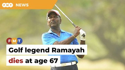 Farewell Ramayah, golf great for whom the impossible was an everyday thing