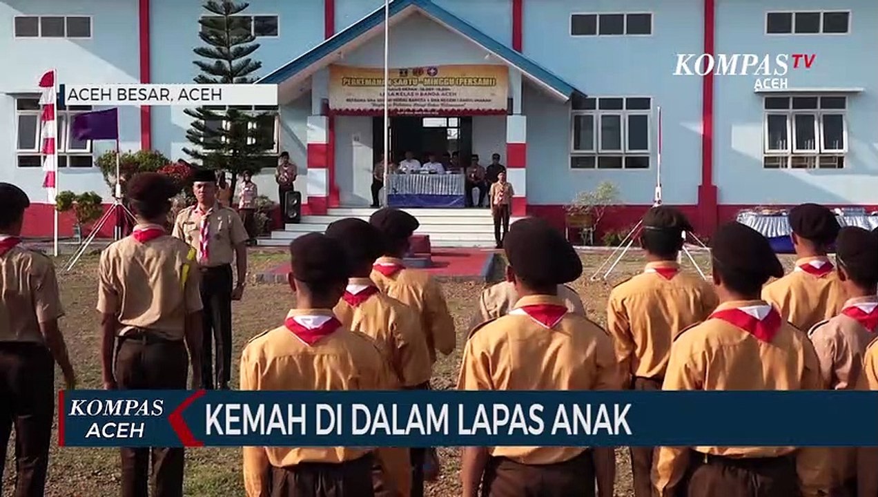 Pelajar Berkemah di Lapas Anak Sebagai Bentuk Edukasi Sejak Dini