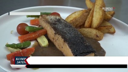 Sajian Istimewa Olahan Ikan, Sous Vide Crusted Salmon